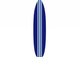 Surfboard Malibu - Blue