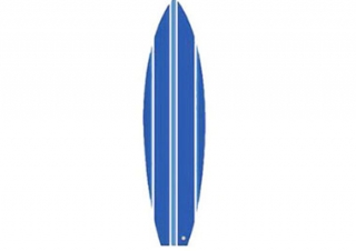 Surfboard Stripe - Blue